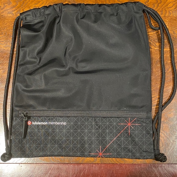 Lululemon Membership Drawstring Bag